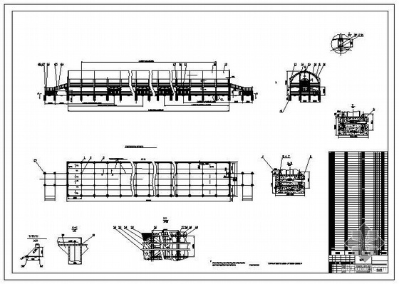 厂区车棚建设资料下载-某车棚框架图