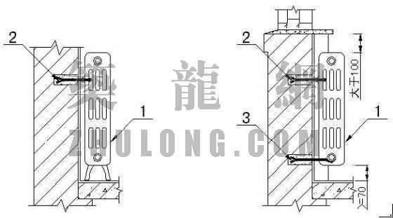 工艺散热器安装技术交底资料下载-灰铸铁散热器安装