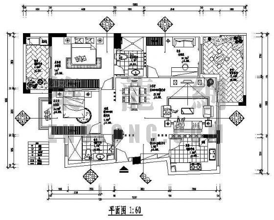 家装户型建筑施工图资料下载-家装施工图