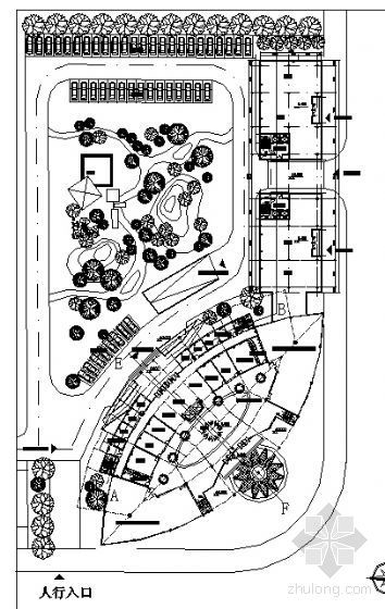 [白银市]某十六层酒店建筑方案图(弧形平面)-3