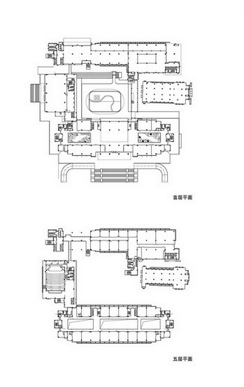 [大师系列]何镜堂近十年作品集高清文本（100+页JPG）-10东莞市民广场规划