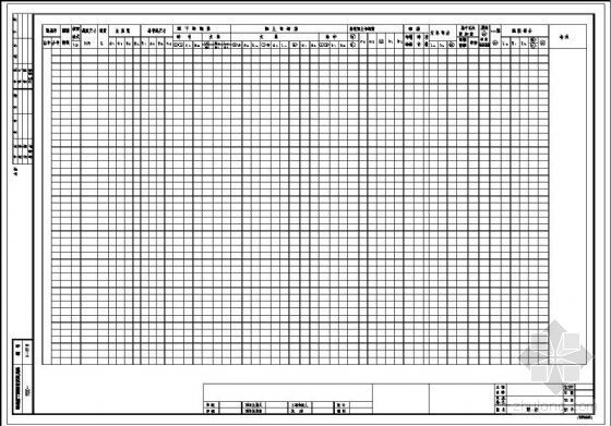 广东建设用表资料下载-广东某院梁表