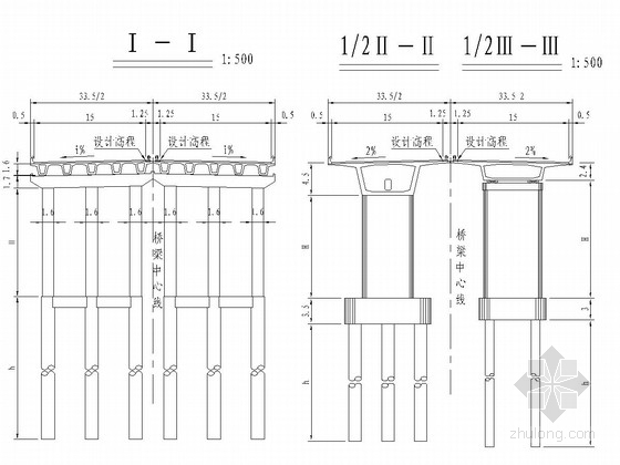 高速桥梁施工图资料下载-46+80+46m高速公路连续刚构曲线桥全套施工图（75张）