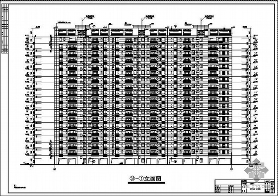 10000平建筑结构图资料下载-珠海某住宅建筑结构图