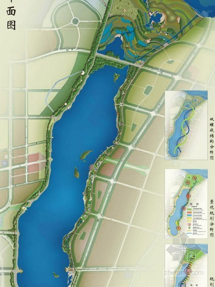 古城水系景观设计资料下载-[南昌]水系周边环境景观设计