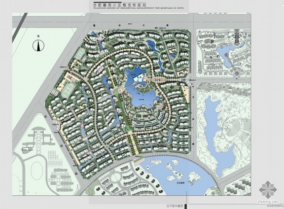 [合肥馨苑]某小区规划及建筑方案文本(含模型照片及效果图)- 