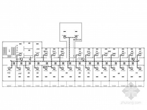 江苏医院中央空调资料下载-[河北]小型医院中央空调系统设计施工图（含40页配套施工组织设计）