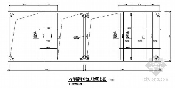 矩形景观水池详图资料下载-矩形水池全套结构施工图