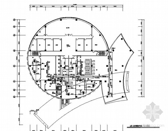 敬老院钢架结构大门设计图资料下载-上海某敬老院空调施工图