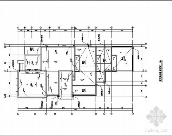 苏s01-2012给水排水图集资料下载-某四层双拼叠加别墅给排水图纸