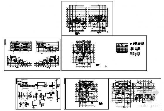 某四层坡地现代住宅建筑设计方案图-4