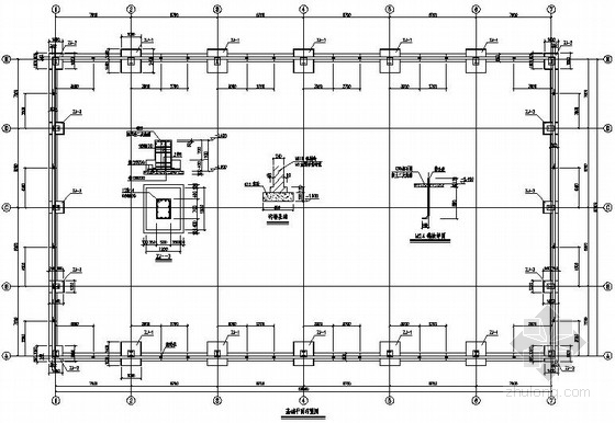 23米跨钢结构图资料下载-30米跨钢结构单层工业厂房结构施工图(含建筑)