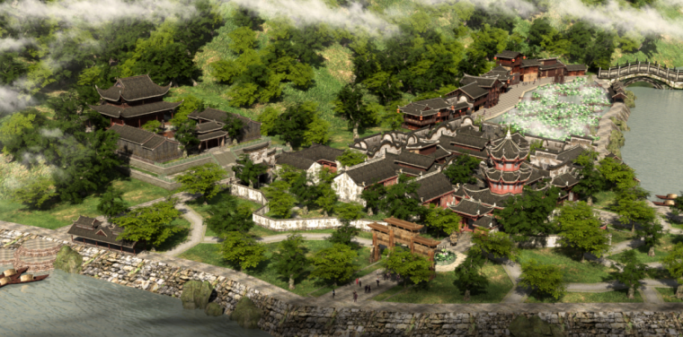 贵州度假区CAD资料下载-[贵州]独山县影山净心谷旅游区总体规划
