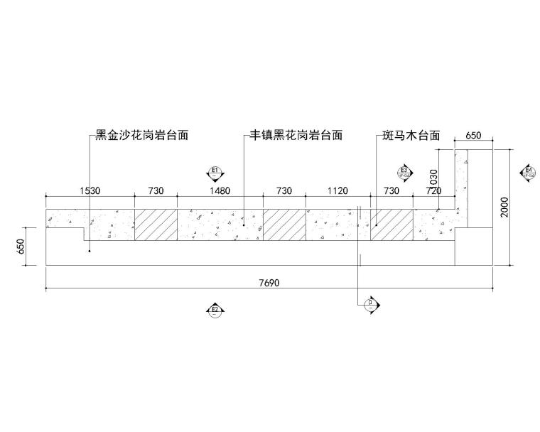 工装室内cad图资料下载-室内节点详图-家装工装综合节点详图