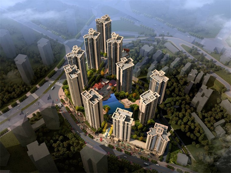 建筑设计住宅文本资料下载-[重庆]欧式现代大型住宅区建筑设计方案文本（大型地产公司）