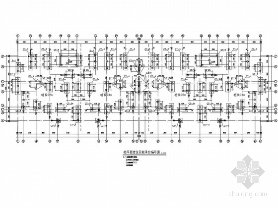 高层剪力墙住宅建筑图资料下载-[安徽]地上18层剪力墙结构高层住宅楼结构施工图（地下一层）