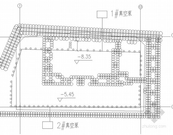 深基坑降水井方案资料下载-[上海]深基坑轻型井点降水施工方案（鲁班奖）