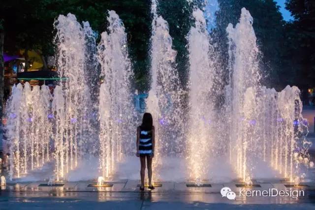 喷泉水形CAD资料下载-景观中的水景还可以这样设计......