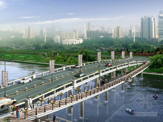 cad桥立面图资料下载-[西安]滨河桥体景观规划设计方案（含CAD施工图纸）