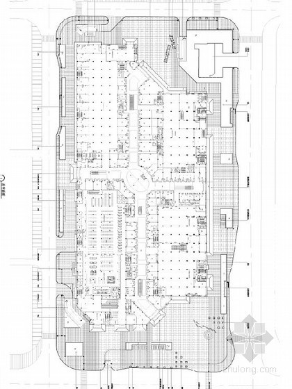 入口广场排水平面图资料下载-[无锡]广场局部区域景观扩初设计
