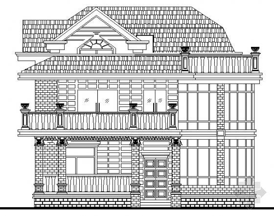 私家别墅建筑模型资料下载-某私家别墅建筑施工图