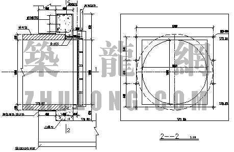 中式圆亭子cad大样资料下载-过水圆管涵大样
