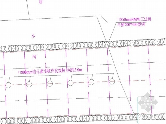 对撑施工图资料下载-[江苏]地铁站基坑桩撑支护施工图