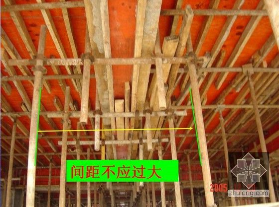 建筑工程模架工程安全专项施工方案培训讲座（多图）-间距不应过大