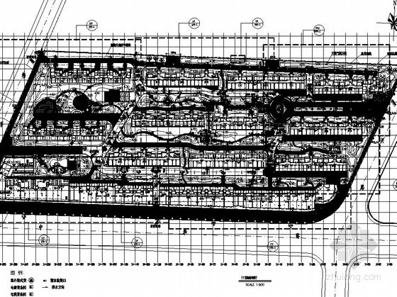 大型景观节点资料下载-[桐乡]大型居住区景观工程施工图全套