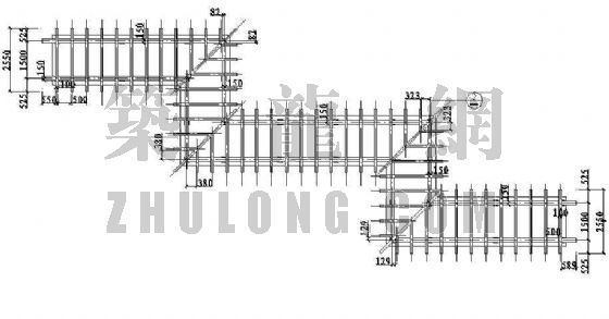 折线形花架资料下载-折线形花架施工图
