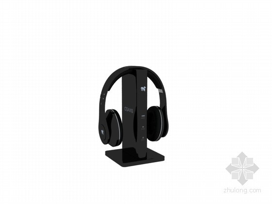 菲涅耳集热器资料下载-耳机3D模型下载