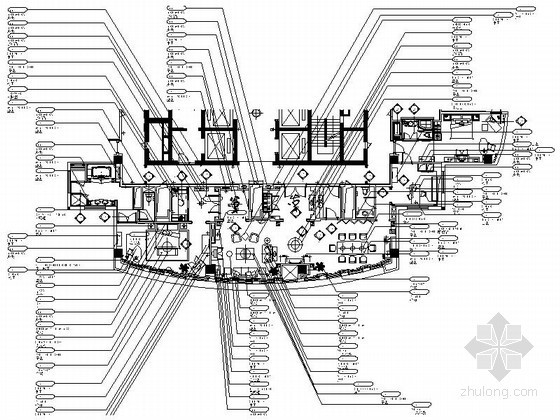 公共空间设计原则资料下载-某酒店公共空间及套房装修设计图