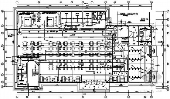 中学饭堂施工图资料下载-[重庆]中学食堂电气施工图纸