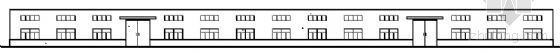 单层平房建筑格局图资料下载-某单层厂房建筑方案图