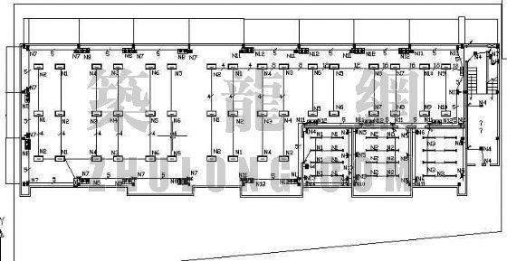 大型物流园区厂房机电设备资料下载-机电设备厂房照明施工图