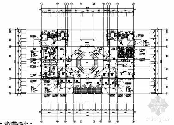 武汉某学校行政楼空调图- 