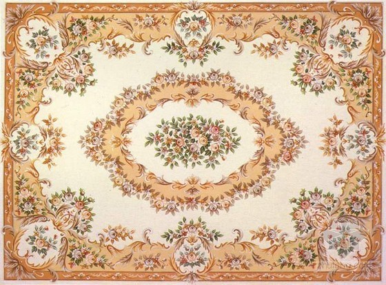 cad欧式装饰花纹图库资料下载-欧式花纹地毯