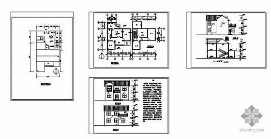 某农村节能住宅建筑方案图-4