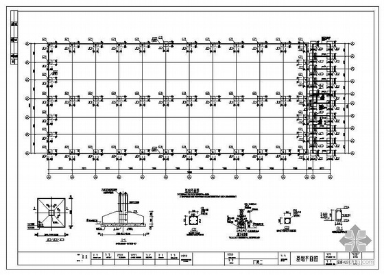 16米跨厂房建设结构图资料下载-浙江某38米跨厂房结构图