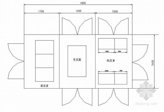 配电柜基础施工资料下载-各种配电柜电气图