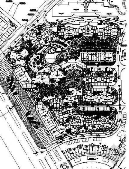 环境设计水景设计资料下载-住宅环境设计工程全套施工图