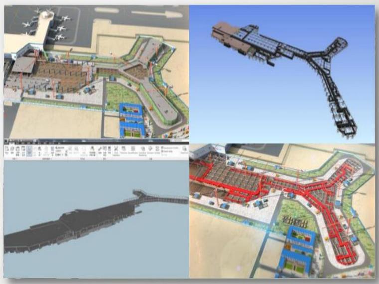 BIM软件在机场工程中的应用与研究-深化设计进度模拟可视化