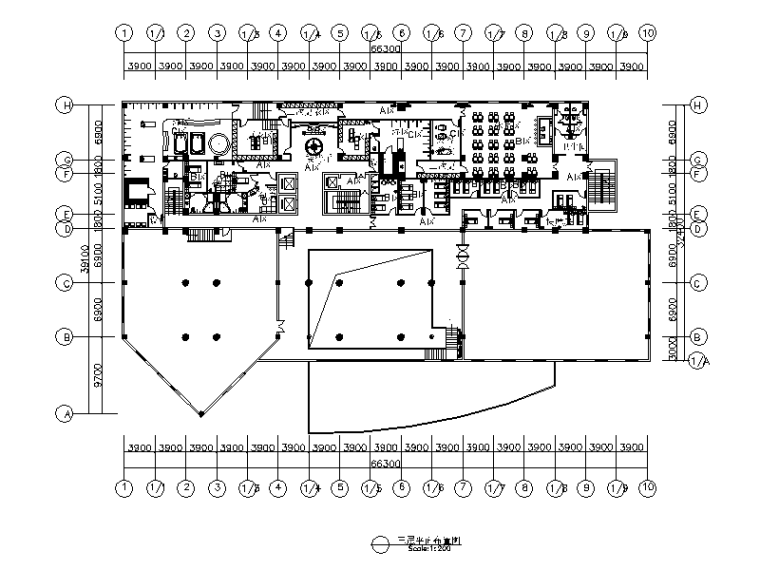 cad酒店施工图资料下载-某现代风格大酒店全套CAD施工图（含效果图）