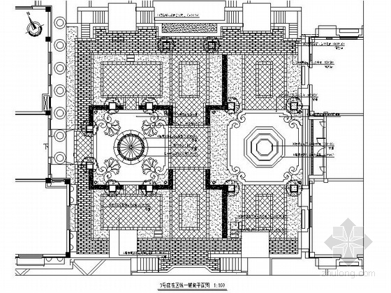 庭院跌水施工图资料下载-[大连]雅致庭院外围设计施工图（较详细）