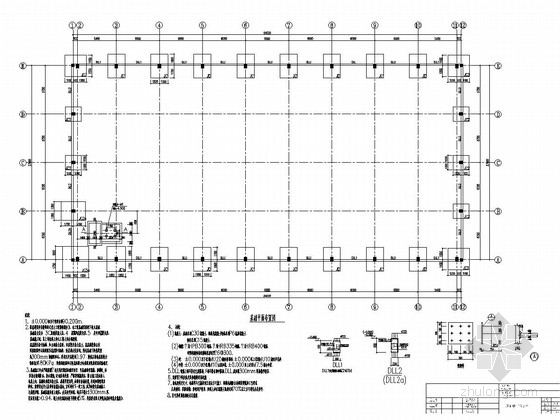 现浇排架柱施工方案资料下载-[湖南]27米跨现浇钢筋混凝土排架结构工厂车间结构施工图