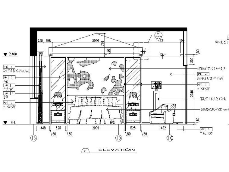 [苏州]国内前沿公司作品新中式复古别墅室内设计CAD图（含效果图）-3