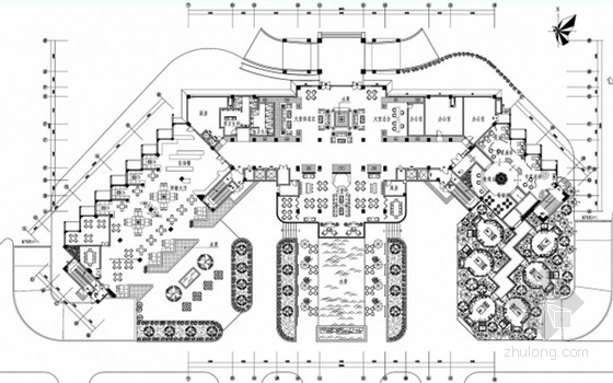 现代风格军区疗养院改造资料下载-[海南]现代风格中医疗养院室内装饰设计方案