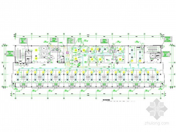 CAD车辆图例资料下载-[安徽]高层医疗病房楼空调通风及防排烟系统设计施工图（洁净设计）