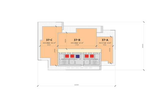 超高层酒店式公寓建筑设计方案文本（知名设计院）