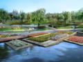 [四川]绿色城市生态滨水中心河道两岸景观规划设计方案
